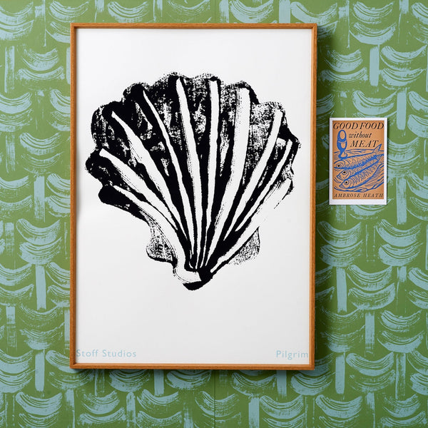 Pilgrim Pair D Art Print (Newsprint)