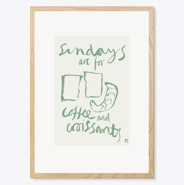 Sunday Art Print