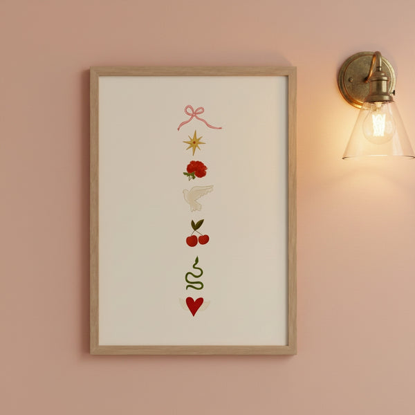 Sweet Like Cherries Art Print