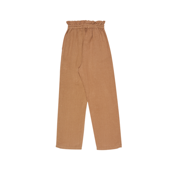 MAMA Long Beach High Waisted Linen Trousers