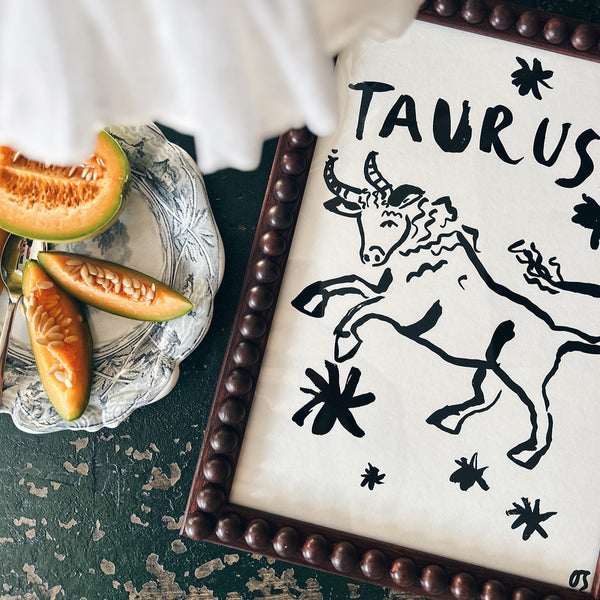 Taurus Star Sign Art Print