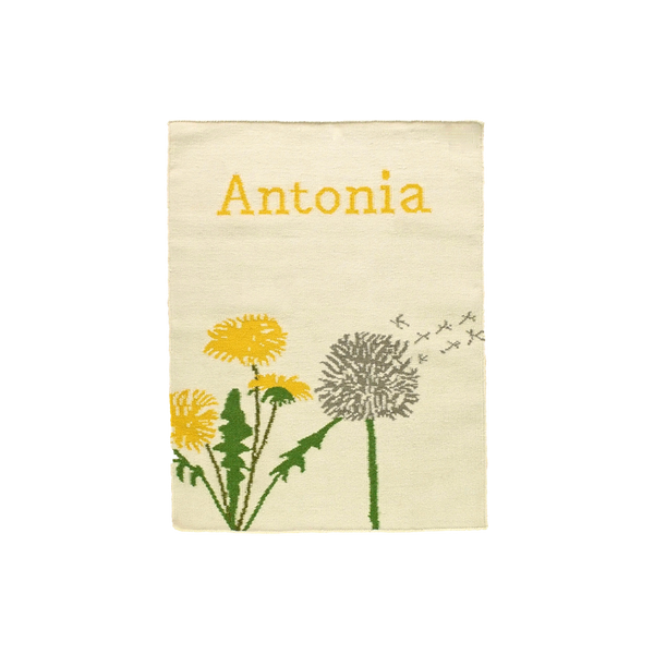 The Dandelion Hand Woven Personalised Wall Art