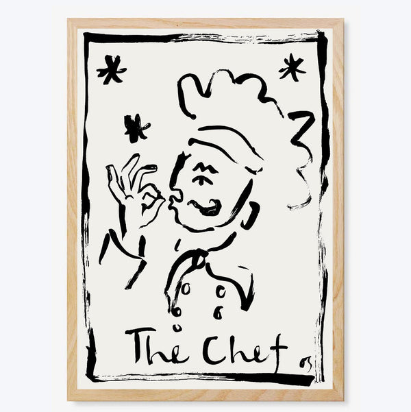 The Chef Art Print