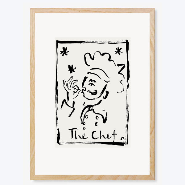 The Chef Art Print