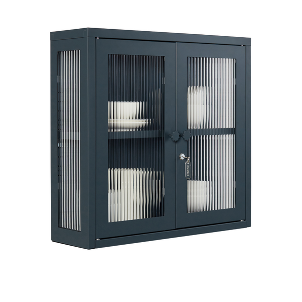 The Kit Mustard Made Wall Shelves Cabinet (Slate)