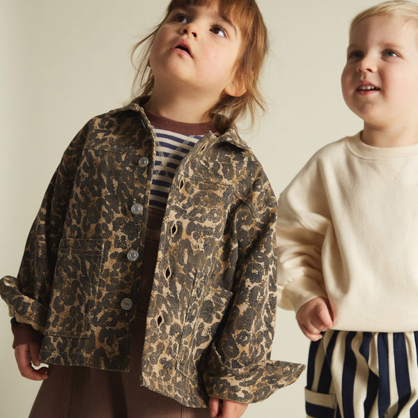 Fen Leopard Print Jacket