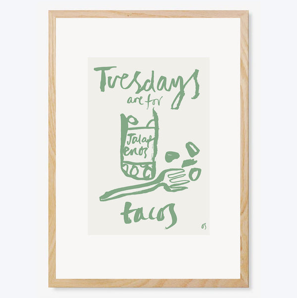 Tuesday Art Print