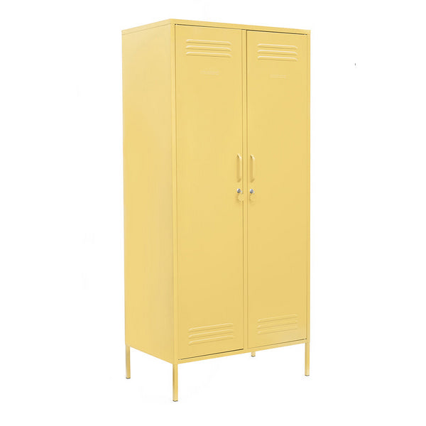 The Twinny Double Door Locker Wardrobe (Butter)