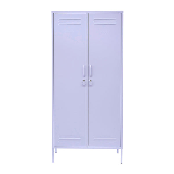 The Twinny Double Door Locker Wardrobe (Lilac)