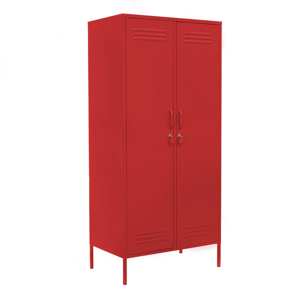 The Twinny Double Door Locker Wardrobe (Poppy)