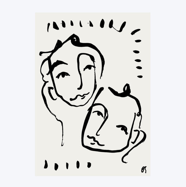 The Two of Us Art Print