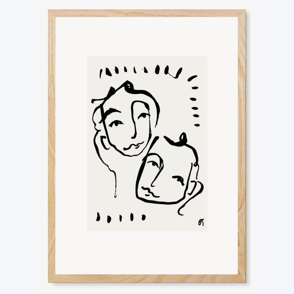 The Two of Us Art Print