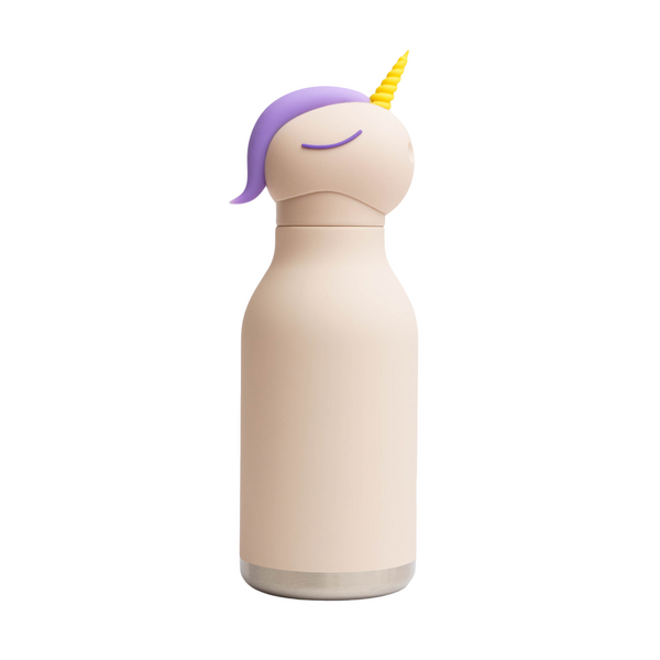 Unicorn Bestie Insulated Screw Top Water Bottle 470ml