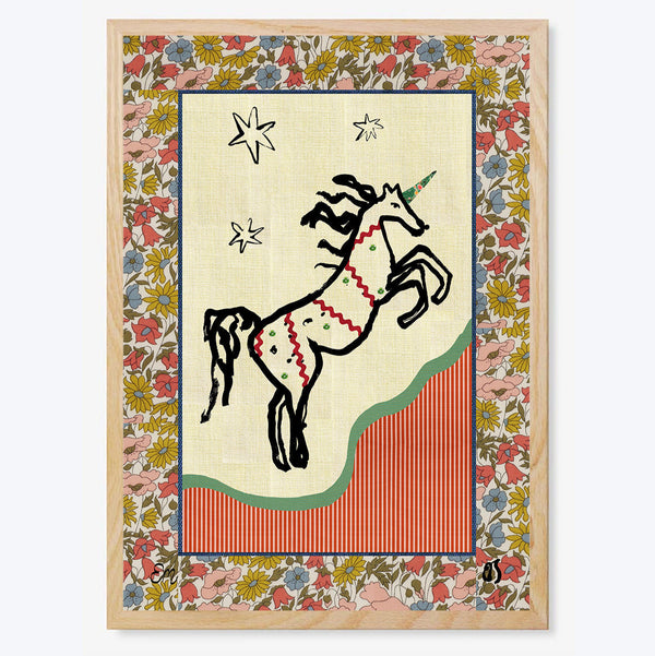 The Unicorn Art Print