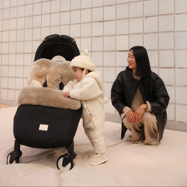 Bini Merino Teddy Hat (Milk)