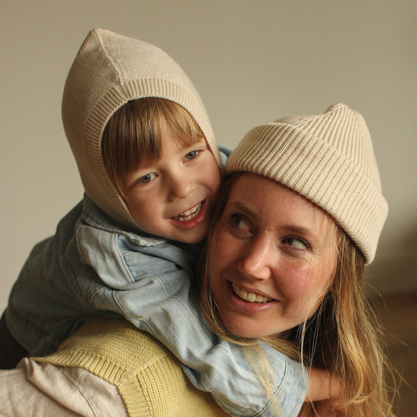 Eddy Merino Wool Balaclava (Cream)