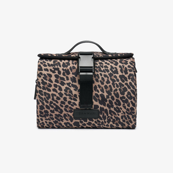 T+M Travel Hanging Changing or Wash Bag Organiser (Leopard Print)