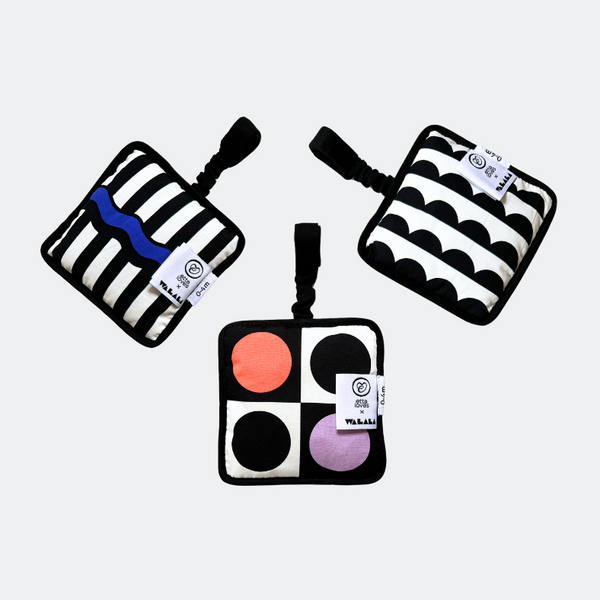 Etta Loves x Camille Walala Sensory Printed Hanging Squares (Pack of 3)