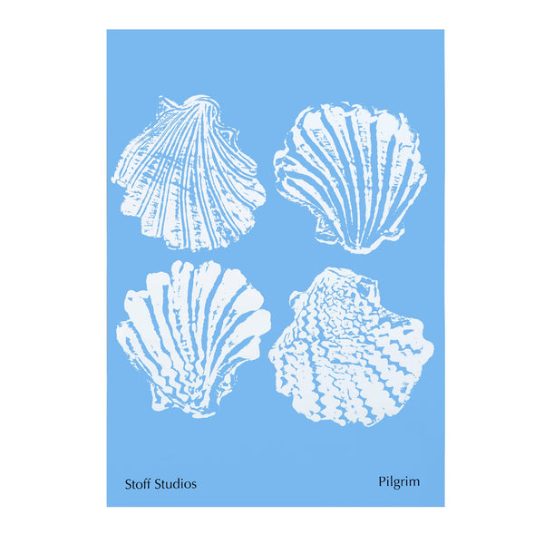 Pilgrim Art Print (Sea Blue)