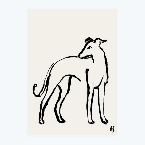 The Whippet Art Print