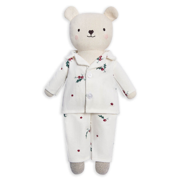 Polar Bear Christmas Soft Toy