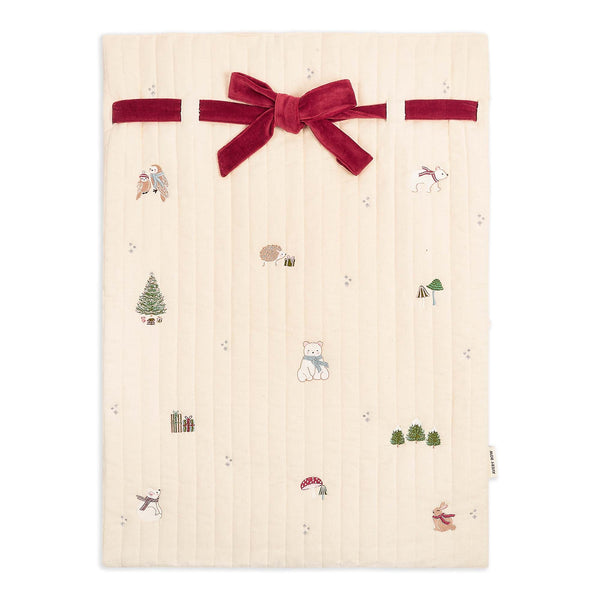 Polar Bear Embroidered Christmas Present Sack