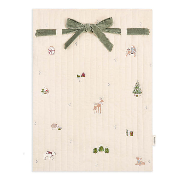 Reindeer Embroidered Christmas Present Sack