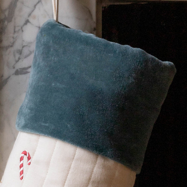 Nutcracker Embroidered Christmas Present Stocking