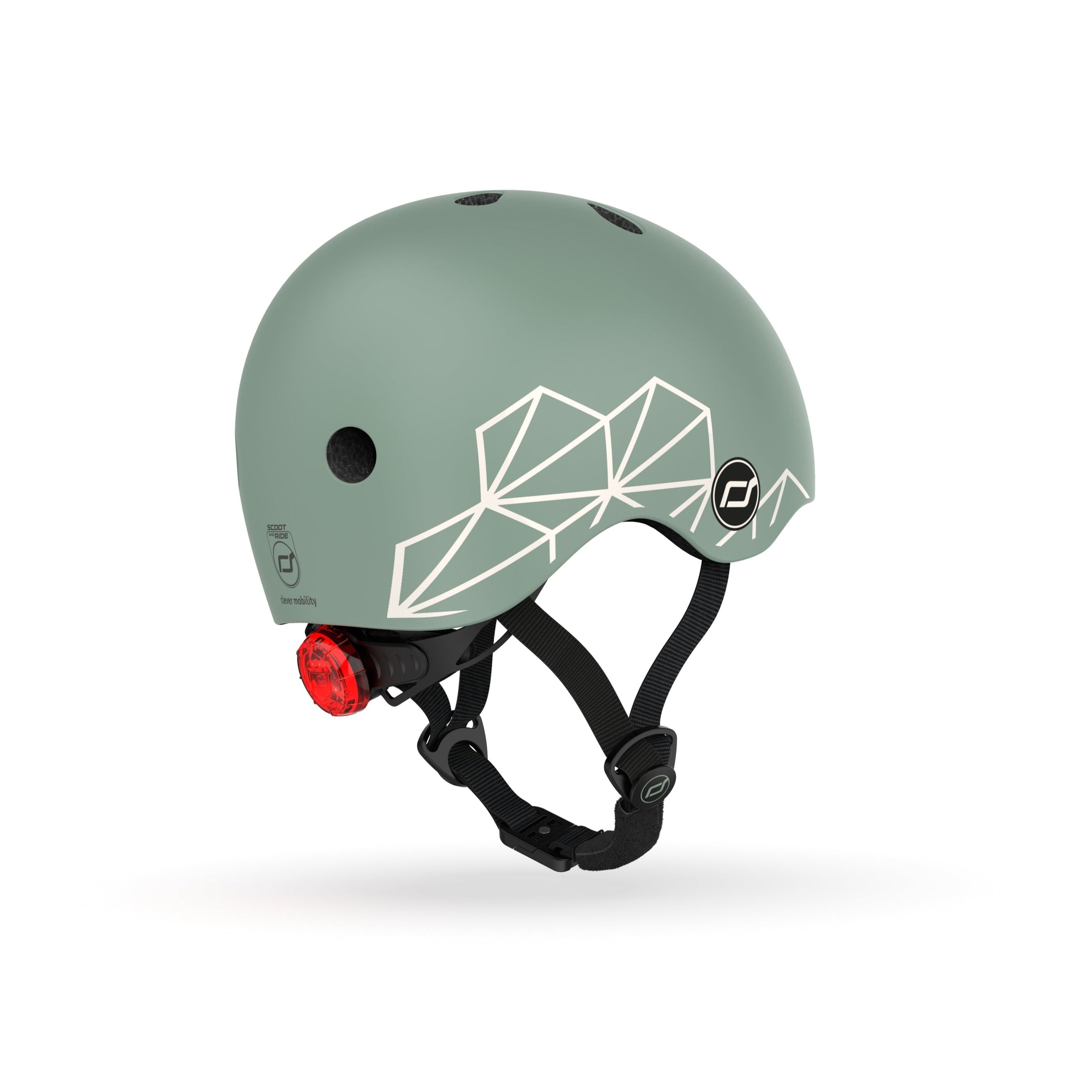 cheap scoot motorcycle helmets & Ride Standard Baby Bike Scooter Helmet (Green Lines) Color:Matte Palm Face Motorcycle Helmet for Bicicleta eléctrica Raptor Pro Ship to UK