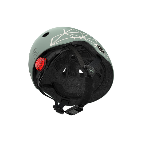 Standard Baby Helmet (Green Lines)(XXS-S)