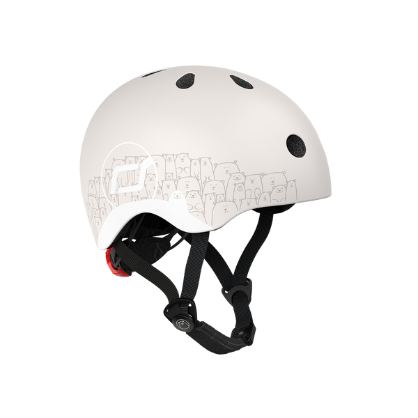 Scoot & Ride Standard Baby Helmet (Ash Reflective)(XXS-S)