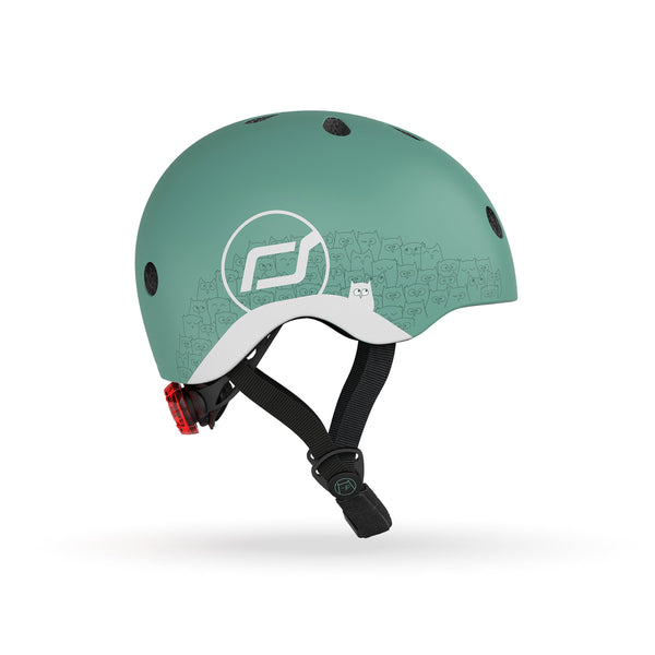 Reflective Baby Helmet (Forest)(XXS-S)