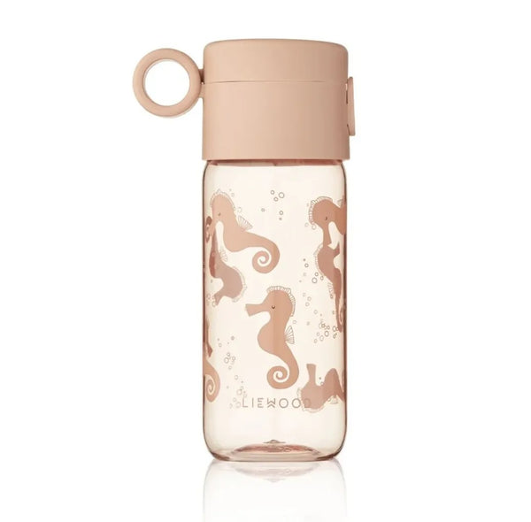 Clemence Tritan Water Bottle 350ml (Seahorse/Apple Blossom)