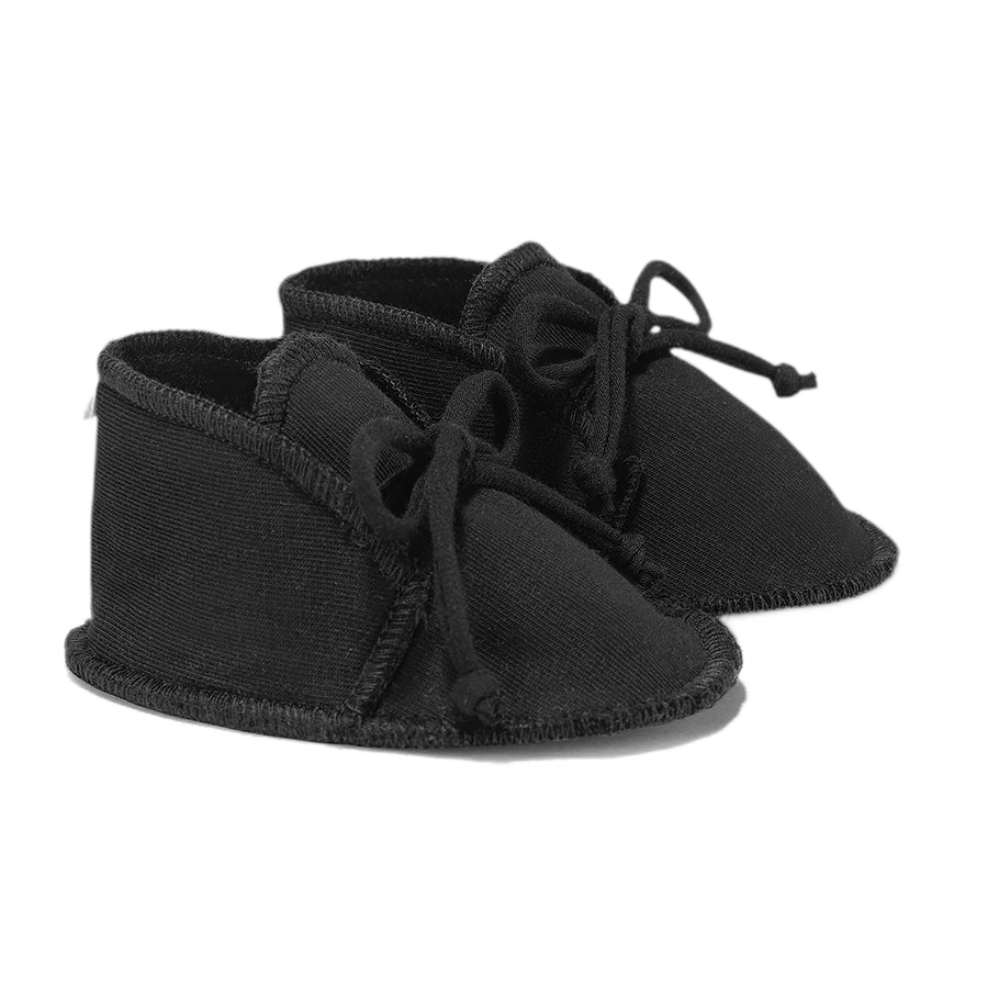 Nile Lace Up Baby Shoes Black