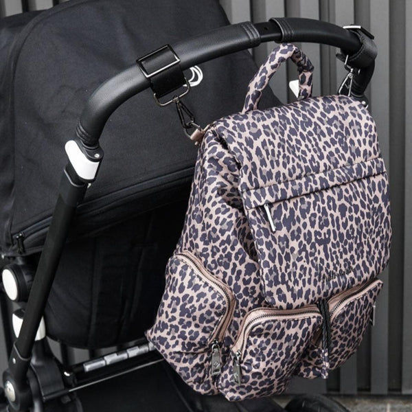 Alto Changing Backpack (Brown Tonal Leopard)