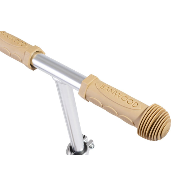 Banwood Kids Maxi Scooter with Basket (Cream)