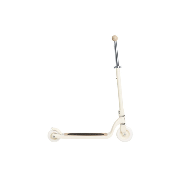 Banwood Kids Maxi Scooter with Basket (Cream)