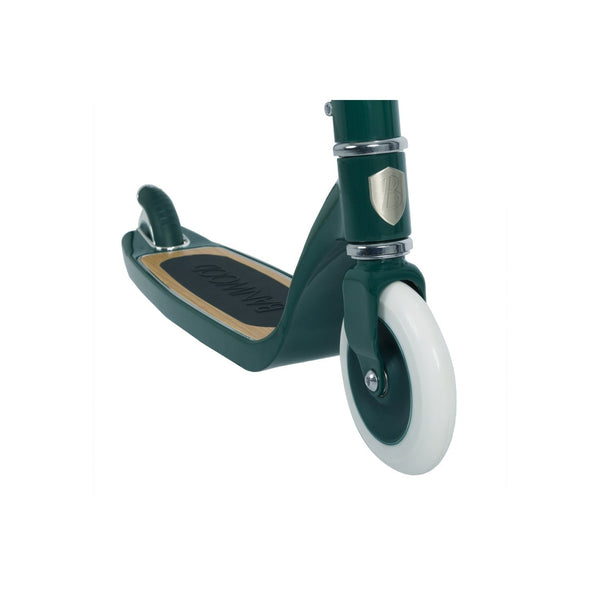 Banwood Kids Maxi Scooter with Basket (Green)