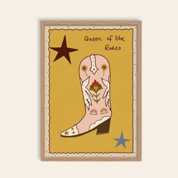 Boots Are Made For Walking Art Print