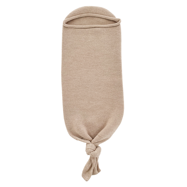 Merino Wool Baby Cocoon (Sand) Hvid Ando