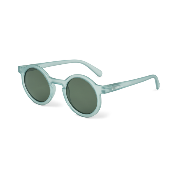 Darla Retro Round Sunglasses (Peppermint)