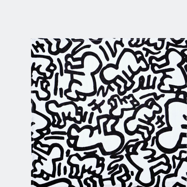 Etta Loves x KEITH HARING Sensory Printed Muslins (Pack of 2)