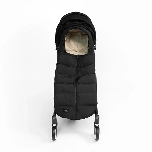Alma Eco Universal Quilted Foot Muff (Black)