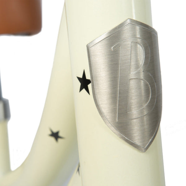 Banwood x Bonton Star Print First Go! Balance Bike (Cream)