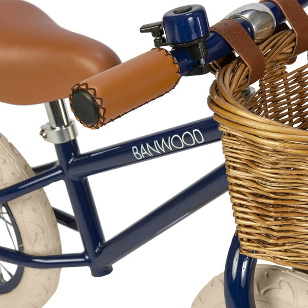 Banwood First GO! Balance Bike (Navy Blue)
