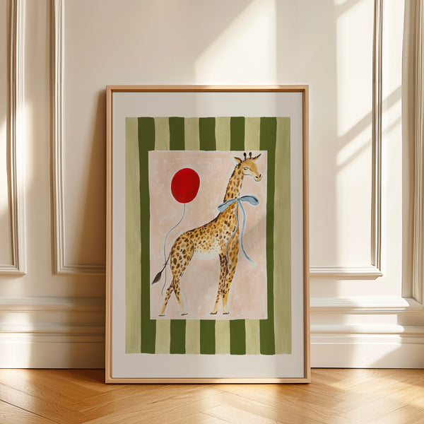 Giraffe Art Print