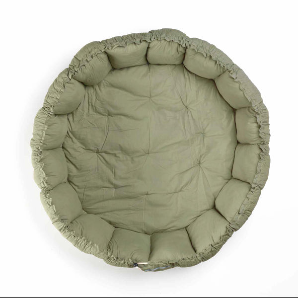 Coco Bloom Baby Nest and Playmat (Meadow Green)-PRE ORDER END OF APRIL