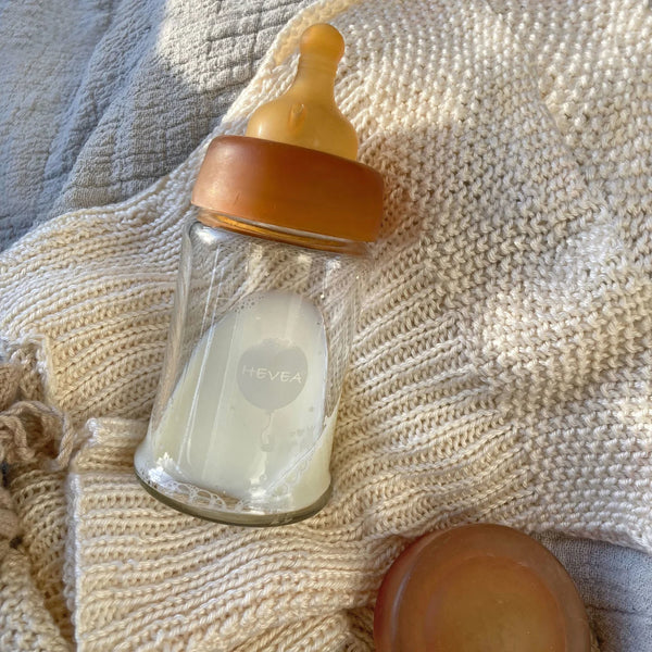 Baby Glass Bottles Set of 2 (Natural 150ml)