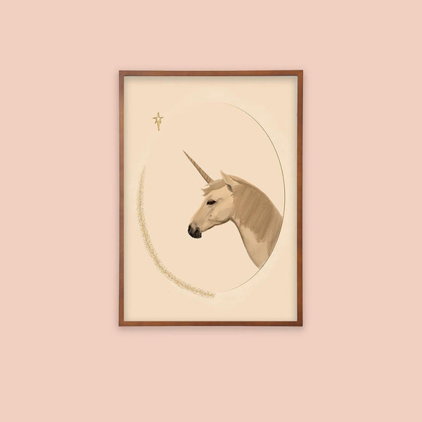 I Believe in Unicorns Art Print