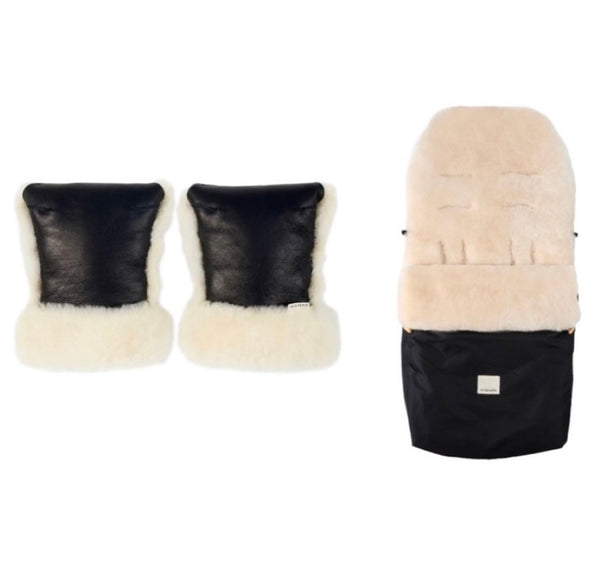 Milk Ultimate Sheepskin Buggy Kit (Footmuff + Mitts)